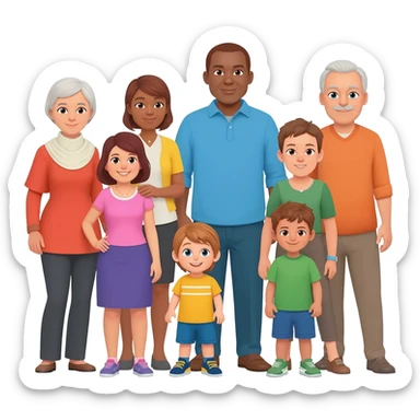 a people lived in developed regions sticker