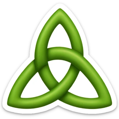 Irish trinity knot sticker