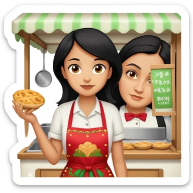 Street Food Vendor sticker