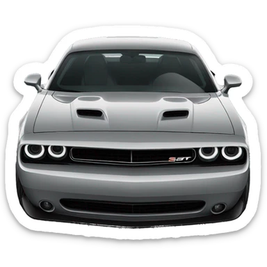 Dodge challenger SRT8  sticker