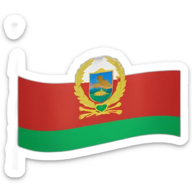Transnistria flag sticker