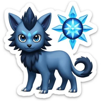 Luxio-Absol-Luxray-Dewott-fusion sticker