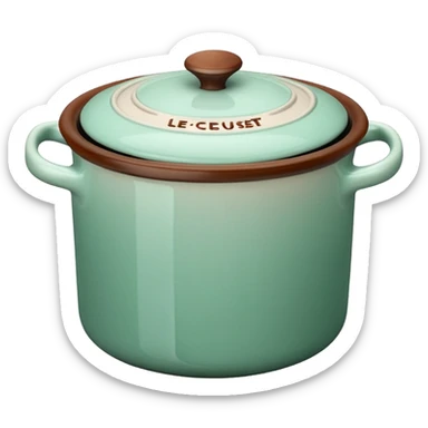 Le Cresuet Cool Mint pot sticker