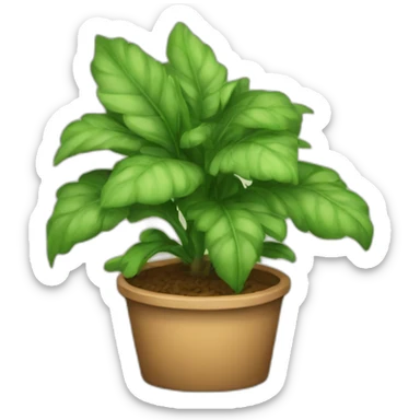 not-a-dude-plant sticker
