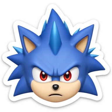 killer sonic sticker