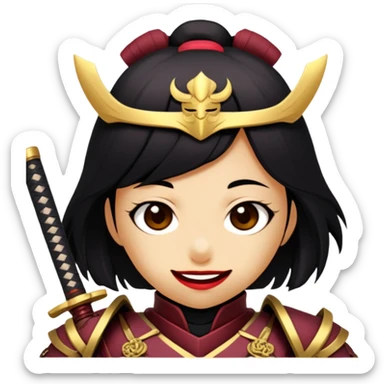 Samurai Leader sticker
