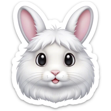 Cute Bunny wit sticker