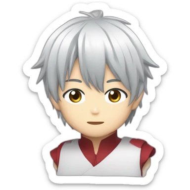 Karma Akabane qui embrasse Gakushu Asano sticker