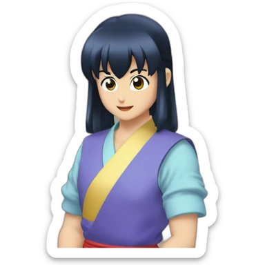 Ranma 1/2 sticker