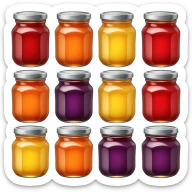 Jam Jars sticker