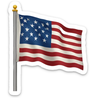 america flag sticker