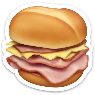 Greasy ham sandwich sticker