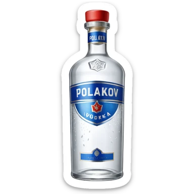Bouteille de Poliakov sticker