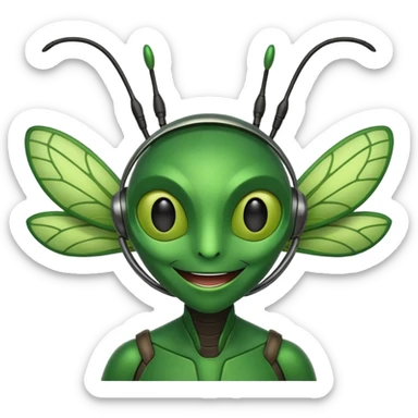 Mantis guardián of galaxy sticker