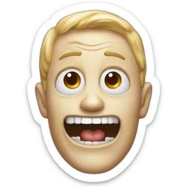 Mort de rire sticker