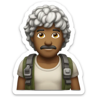 palhaço rindo sticker