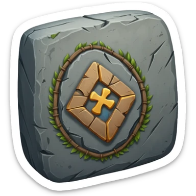 Rune Stone sticker