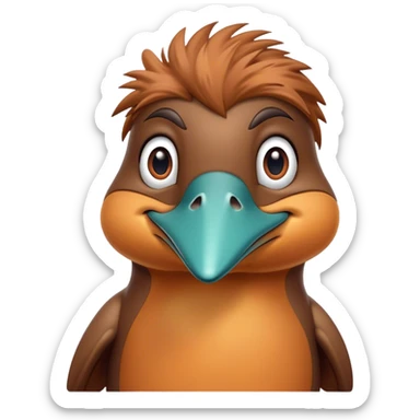 perry the platypus sticker