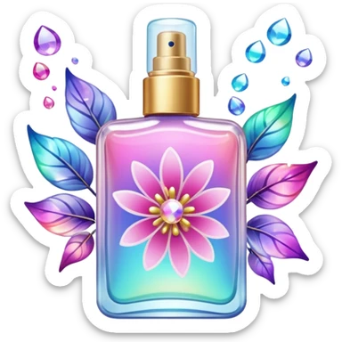 spray perfum magical sticker