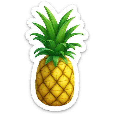 Pineapple sticker