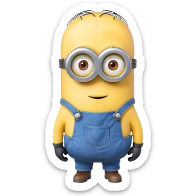 Despicable me minion sticker