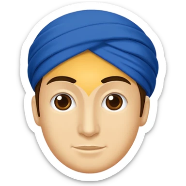 DOĞU TÜRKİSTAN BAYRAĞI (İNSANSIZ) AY VE YILDIZ MAVİ BAYRAK sticker