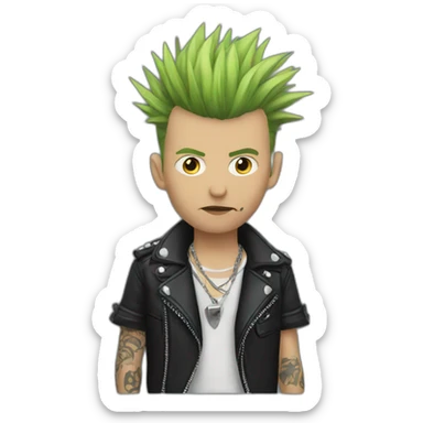 punk à roulette sticker