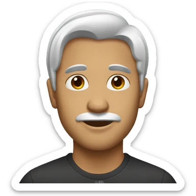 MEN WITH MEDIUM LENGTH HAI sticker