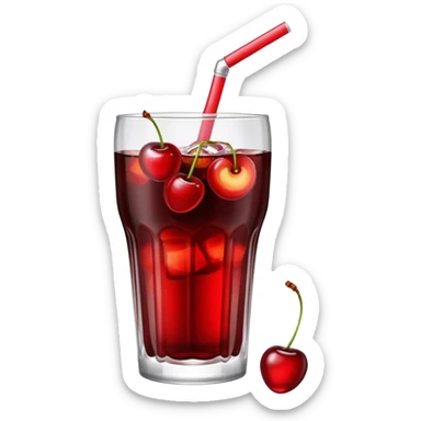 cherry coke sticker