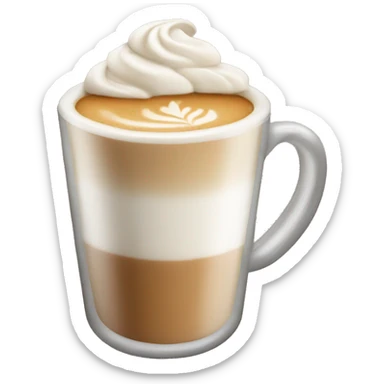 Chai latte sticker