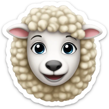 Cee Dee lamb sticker