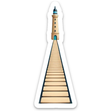 the sea is split in half. left and right side tower up, in the middle is a path on the floor of the sea sticker