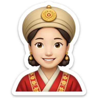 Happy and Korean vibe sticker