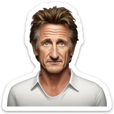 Sean penn sticker