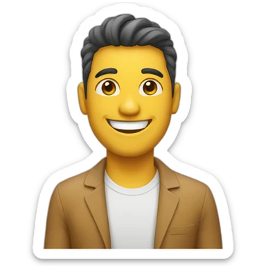 CLIENTE FELIZ sticker