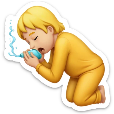 Vomiting  sticker