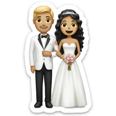 wedding sticker