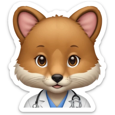 medic animals sticker