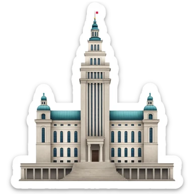 Make a Pałac Kultury i Nauki of Warsaw sticker