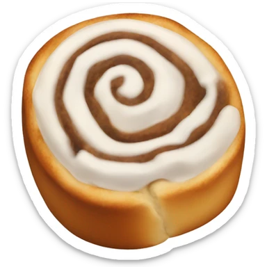 Cinnamon roll sticker