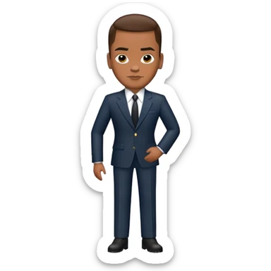 Mache mir ein Rihanna emjoj mit einem Security der sehr gross ist  sticker