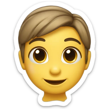 De kinderen hebben een schildpad  sticker