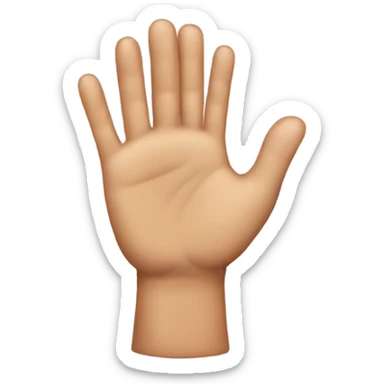 Sound of one hand clapping  sticker