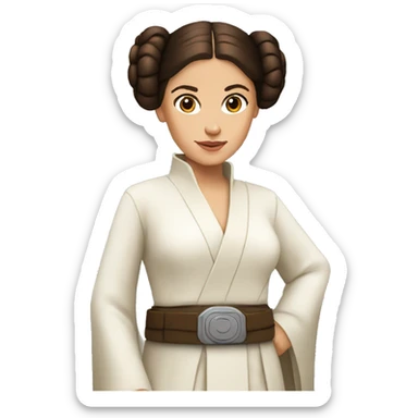 Princess Leia sticker