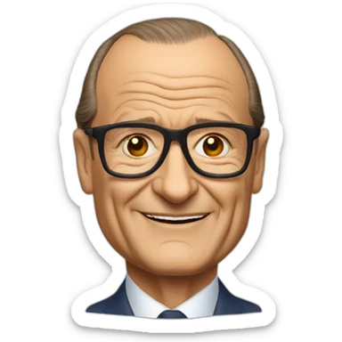 Jacques Chirac sticker