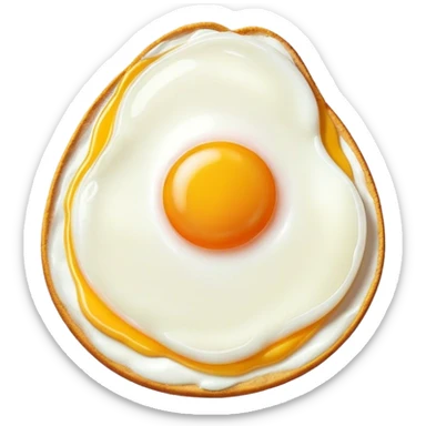 fried egg sticker