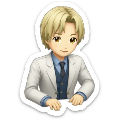 Ayanokoji kyotaka (classroom of the elite) sticker