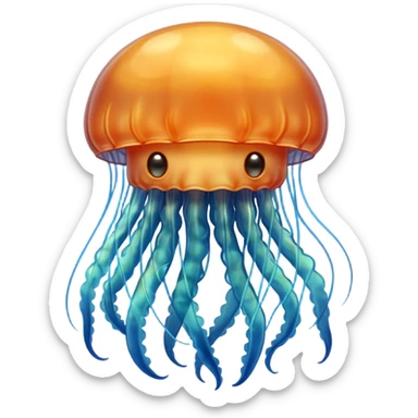 Jellyfish sticker