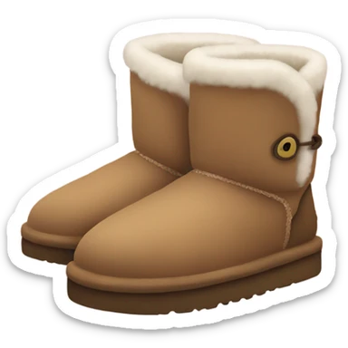 UGG slippers  sticker