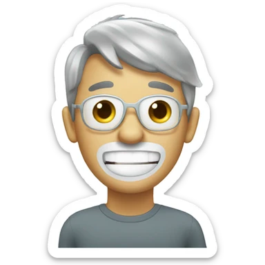 generami un dentifricio sticker